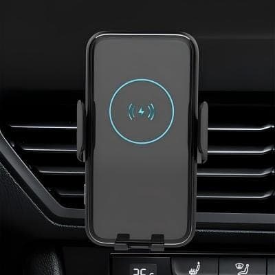 Auto-Clamp Car Wireless Charger view 2